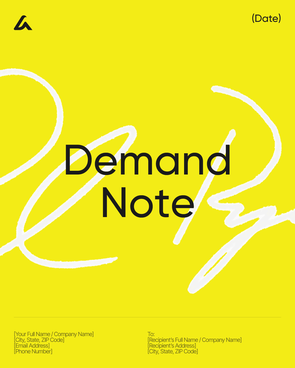 Demand Note