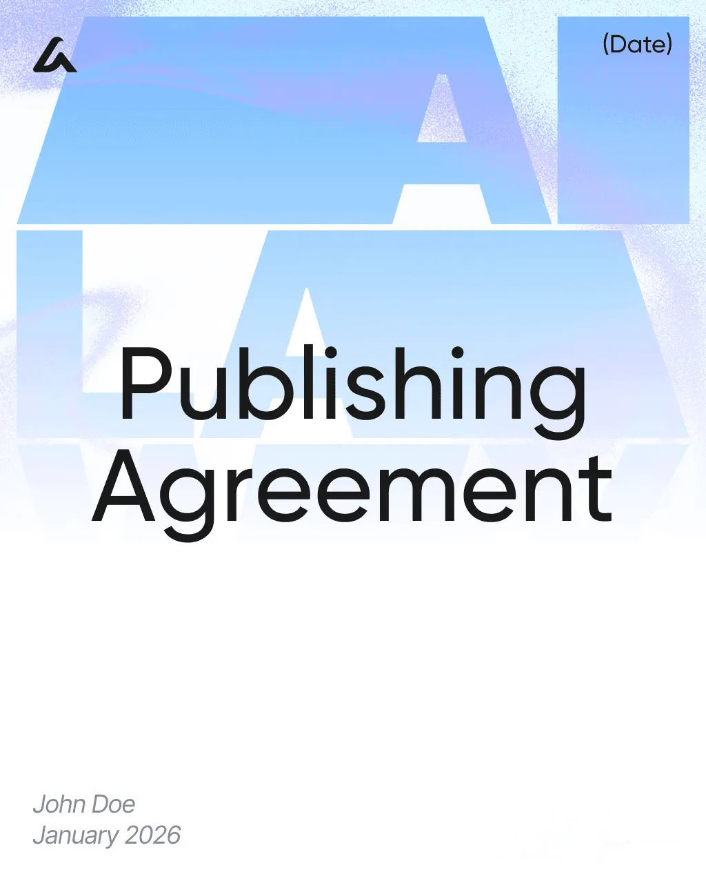 Publishing Agreement